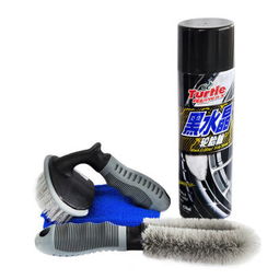 高效清潔與保護(hù) 龜牌黑水晶輪胎釉G153R評測